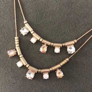 Double Strand Gold Necklace